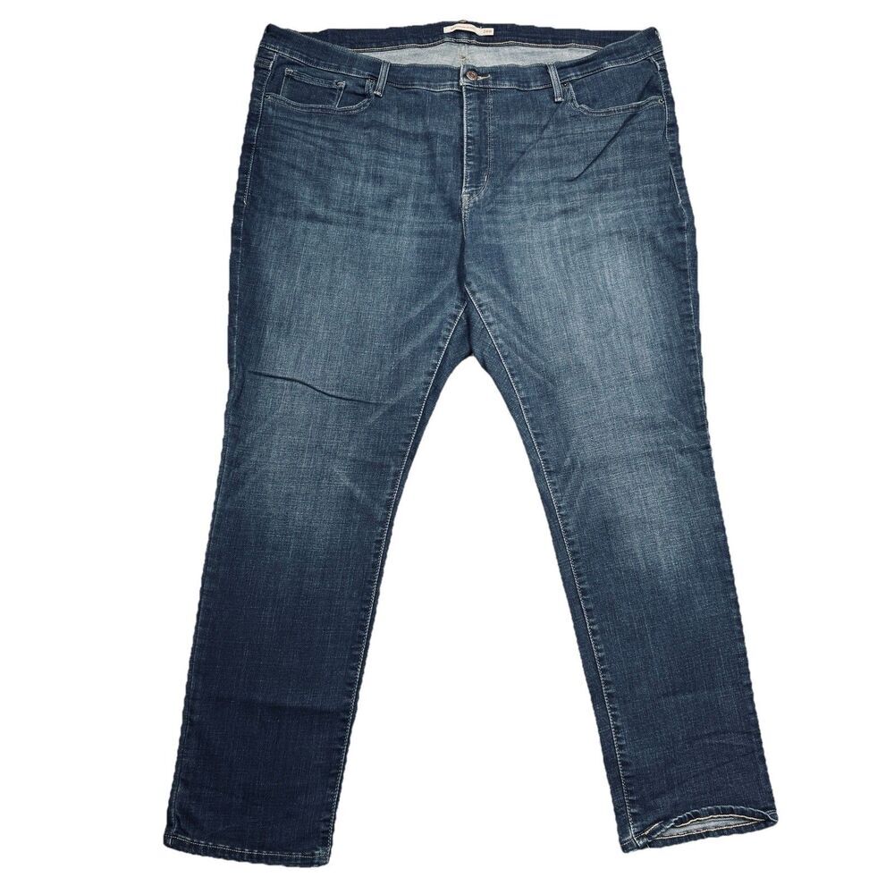 Levis 311 Shaping Skinny Jeans Plus 24W Blue Stretch Womens Measures 45 x 29